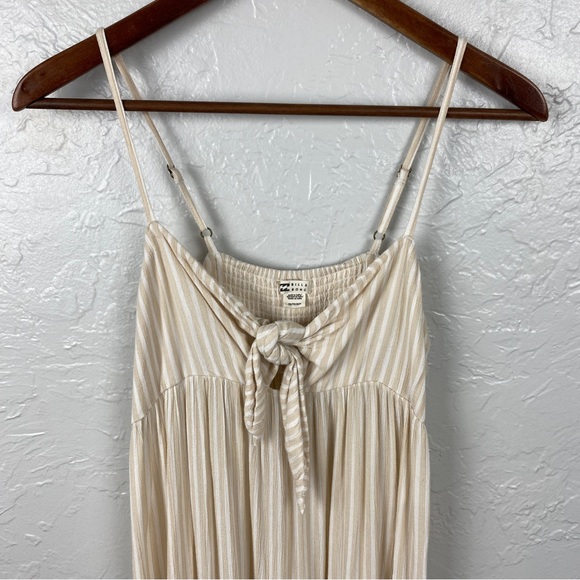 Billabong white/cream striped Twist It - Midi Dress size XS - Picture 3 of 12